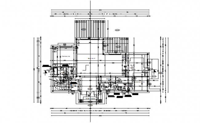 Multi Flooring Bungalow Design And Structure Details Dwg File Cadbull