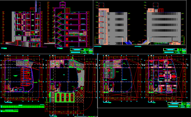 Hostel Building Plans