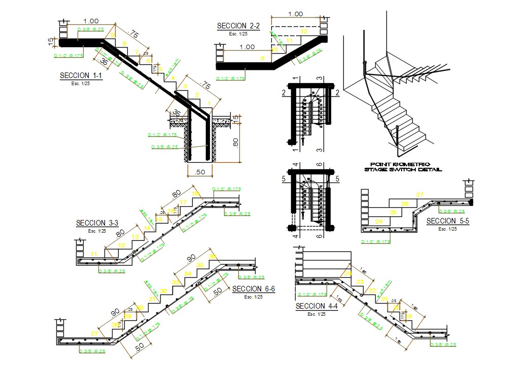 Staircase Section In Dwg File Cadbull Vrogue Co