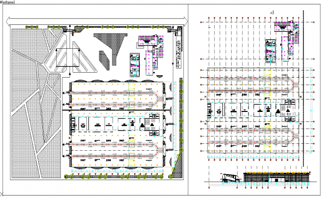 Sugar process plan detail dwg file - Cadbull