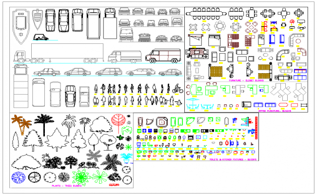 Rugs Autocad blocks