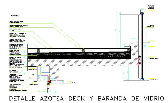 Aluminum louvers details dwg - Cadbull