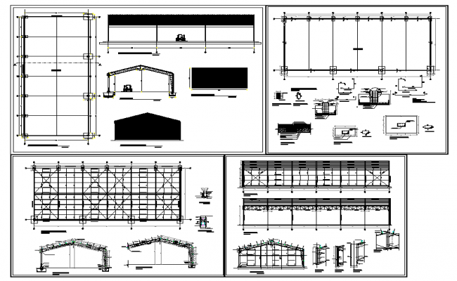 Installation of hot and cold in buildings plan detail dwg. - Cadbull