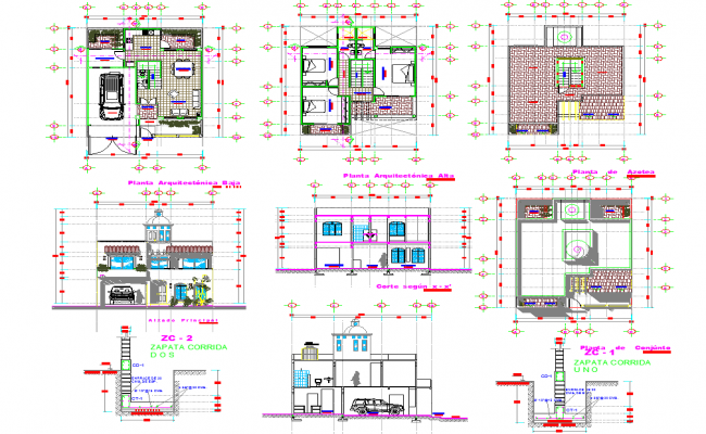 House Floor Plan Dwg