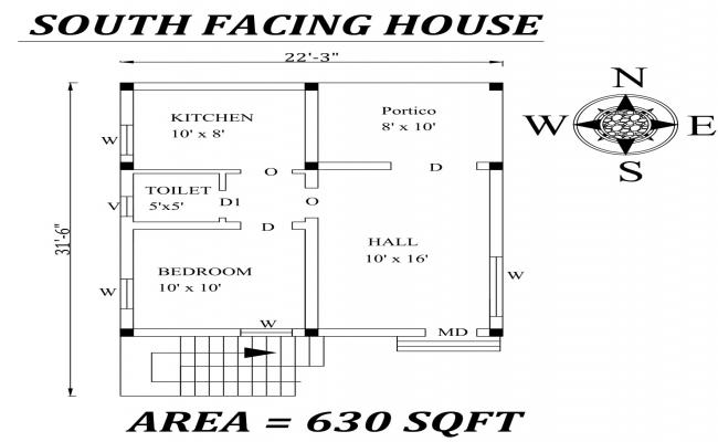 Elevation and section Residential housing autocad file - Cadbull