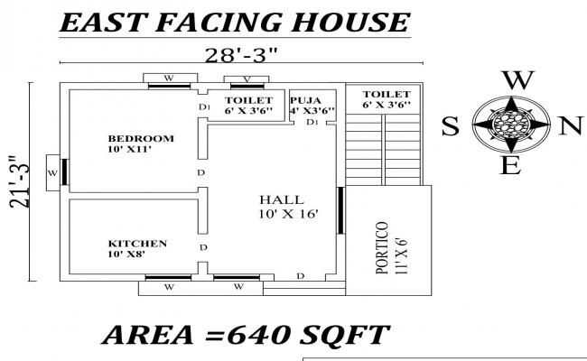 Architectural layout design of home renovation design drawing - Cadbull