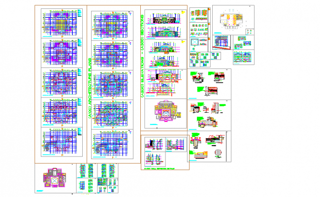 Download Gazebo Roof Plans AutoCAD File - Cadbull