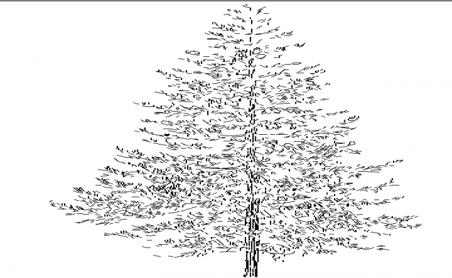 Library of tree in dwg file. - Cadbull