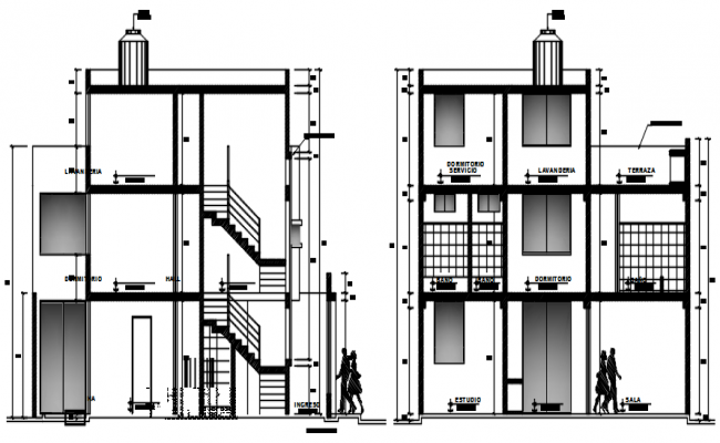 Plumbing layout plan autocad dwg, water & sanitary plumbing home