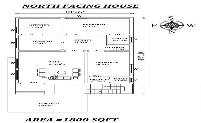 Small house layout plan and electrical layout plan cad drawing details ...