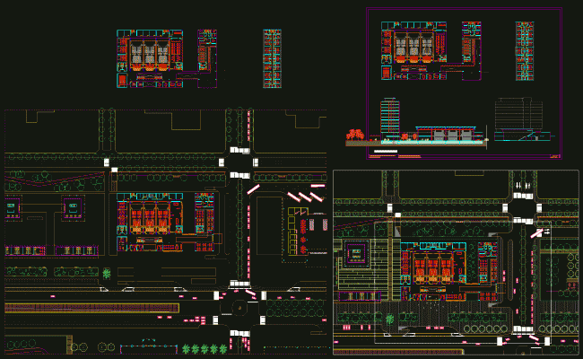 Elevation of a cafe dwg file - Cadbull