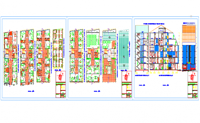 Autocad drawing of institute layout - Cadbull