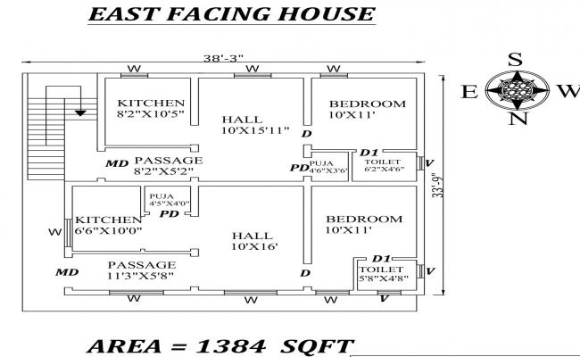 Row house architecture plan and elevations in autocad dwg files - Cadbull