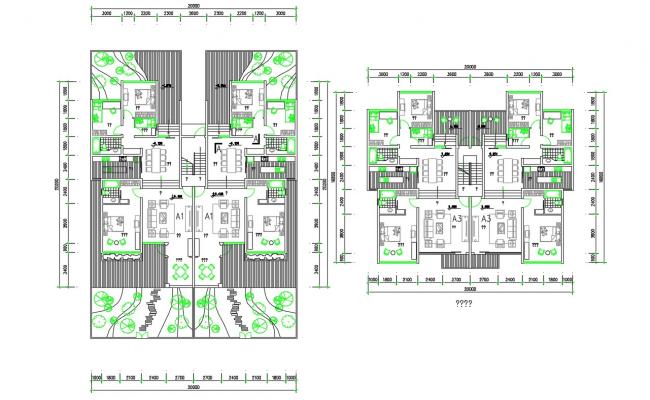 Bungalow House Design In AutoCAD File