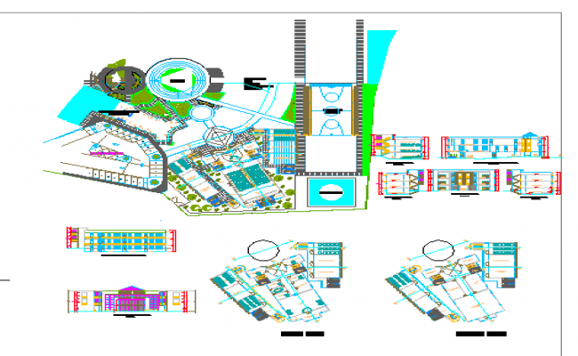 Pharmaceutical research institute detail elevation in dwg AutoCAD file ...