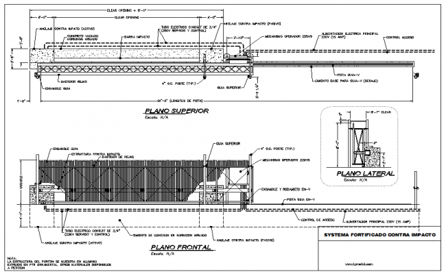 Download The Modern Main Gate Designs CAD File - Cadbull