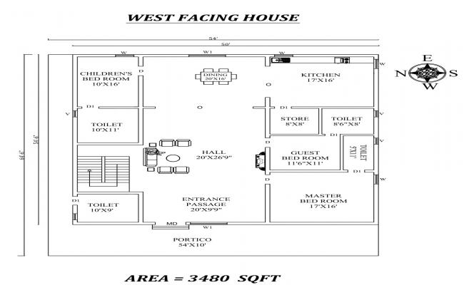 Fisher house dwg, Norman fisher house dwg file - Cadbull