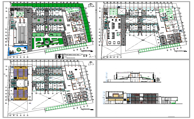 Supermarket layout plan in dwg AutoCAD file. - Cadbull