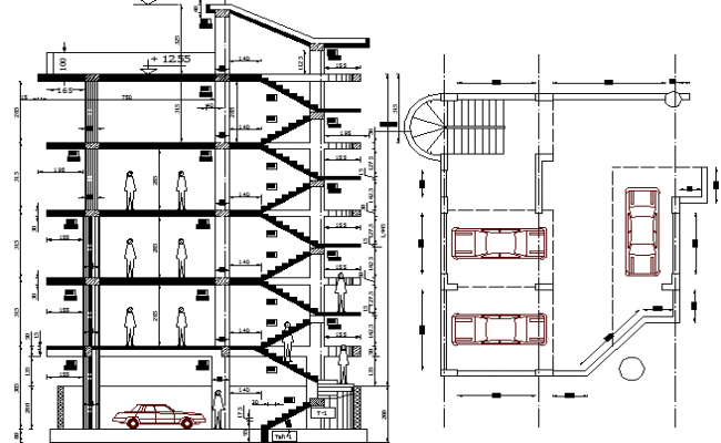 Apartment Building and Office Section Details dwg file Tue Dec 2017 06 51 43