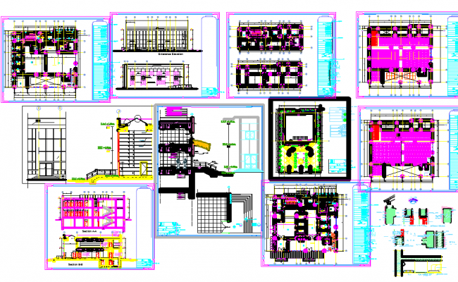 Apartment plan dwg free download - Cadbull