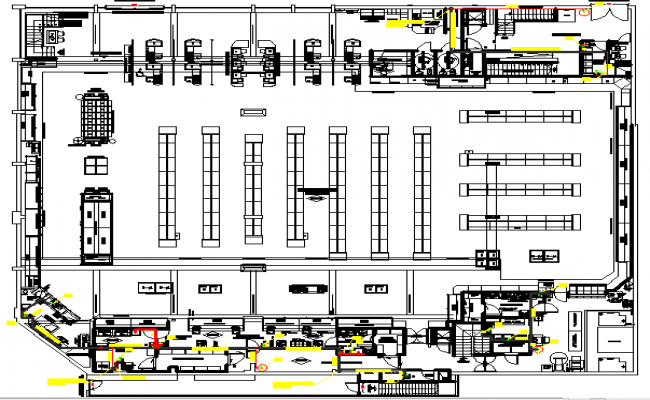 Supermarket Floor Plan Dwg - floorplans.click