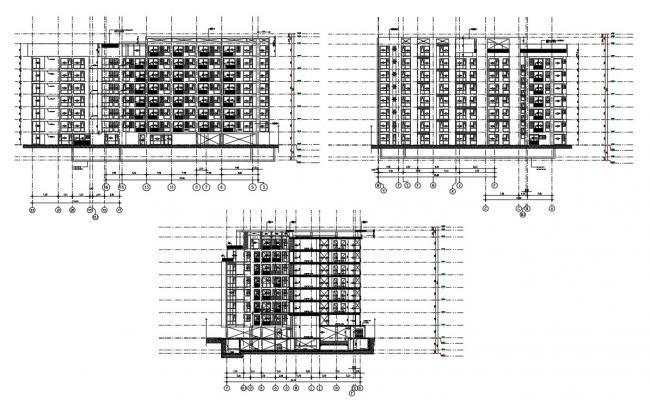 Modern Five Star Hotel Architecture Project dwg file - Cadbull