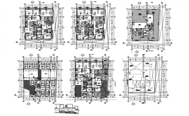 2D Furniture Detail DRW  2d  drawings elevation and section of building apartment 