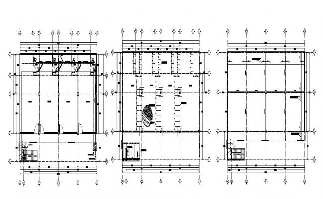 Small Shop Design Plan Architecture AutoCAD drawing - Cadbull