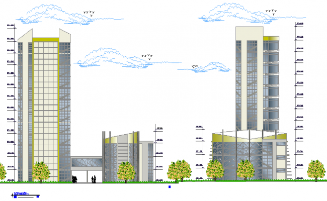 Ramp Detail Elevation 2d View Layout Cad Structure Autocad File Cadbull 