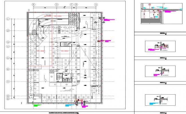 Vehicular ramp detail 2d drawings layout AutoCAD file - Cadbull