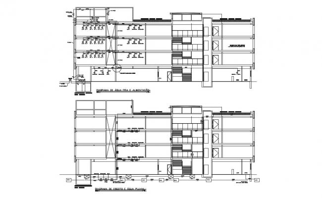 Dwg file of rooftop layout of residential bungalow - Cadbull