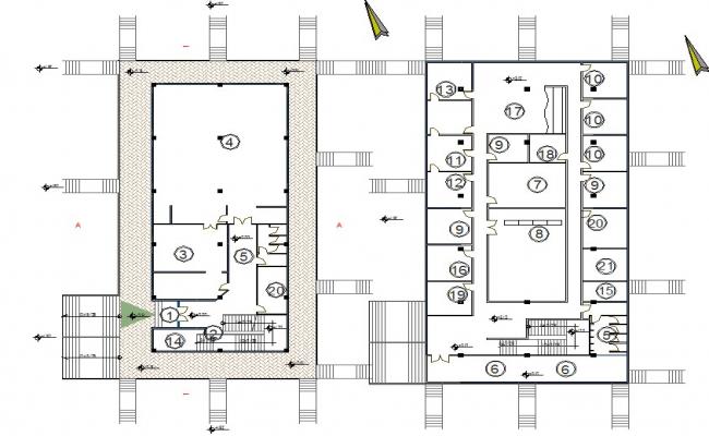 45'x31' South Facing 2BHK House plan as per vasthu shastra, autocad ...