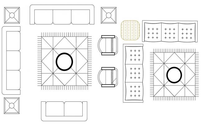 House Hold Blocks design Elevation 2d CAD drawing Free Download - Cadbull