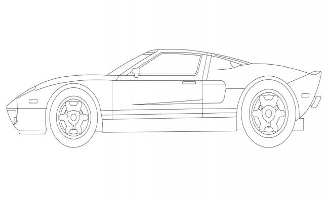 Miscellaneous small and transport vehicle cad block details dwg file ...