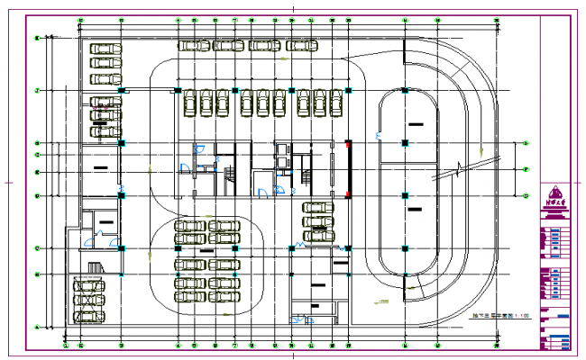 Residential houses of apartment building layout plan cad drawing ...