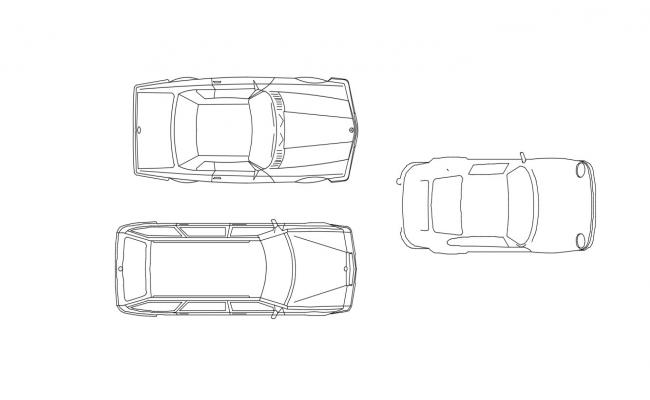 Vehicle Blocks Drawings Of Transportation Car Autocad Software File 