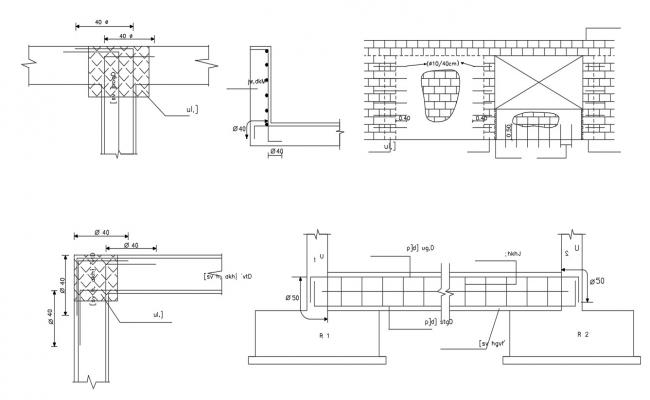 Carving Column CAD Blocks Elevation Design DWG File - Cadbull