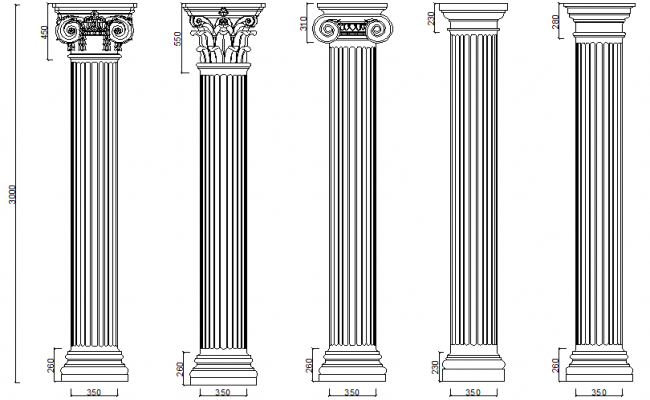 Free Download Structural Column Footing Design AutoCAD File - Cadbull