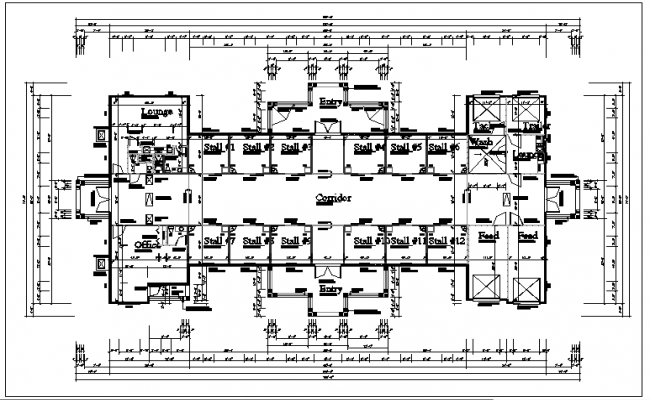 commercial-building-plan-view-layout-details