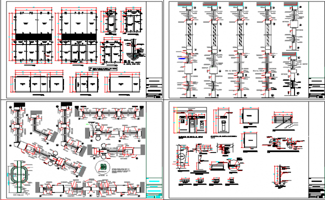 Bank office layout plan - Cadbull