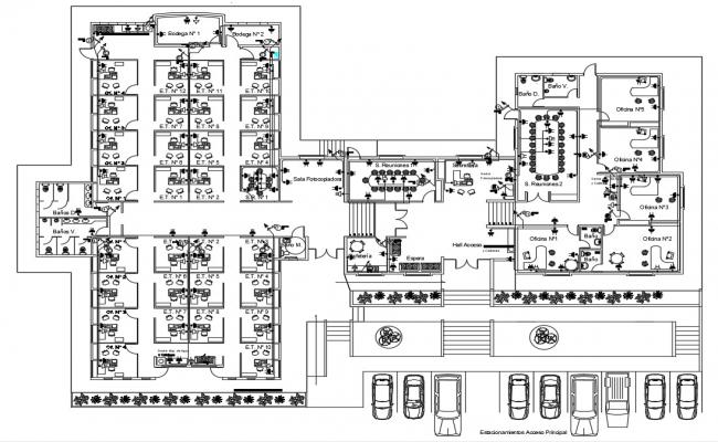 2 Bedroom House Plan East Facing - Cadbull