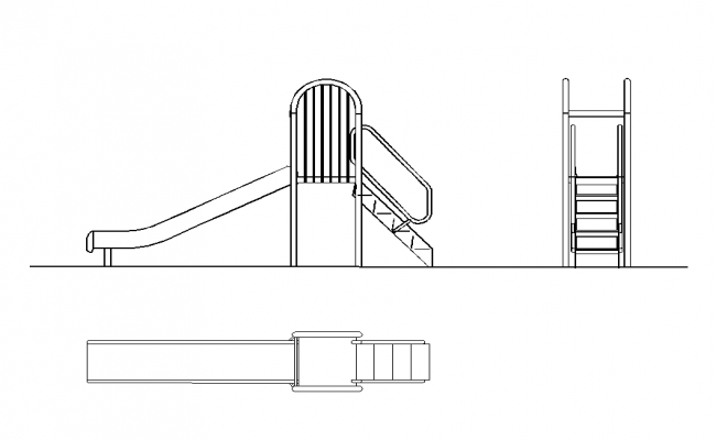 Parasol sectional detail in autocad dwg files - Cadbull