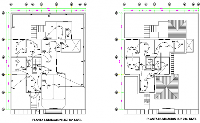 House Electric Plan Layout And Design Plan Layout View Detail Dwg File 