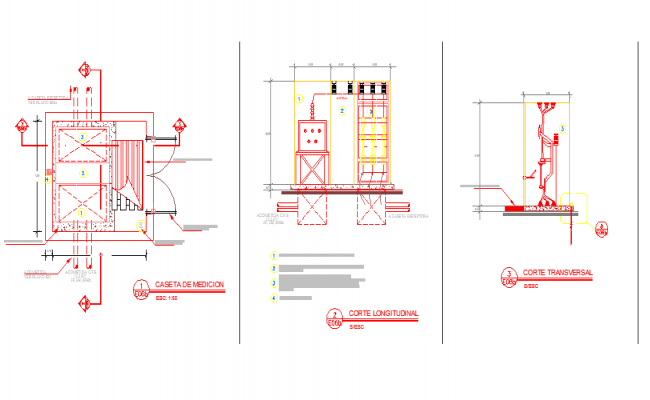 Metal truss structural detail dwg file - Cadbull