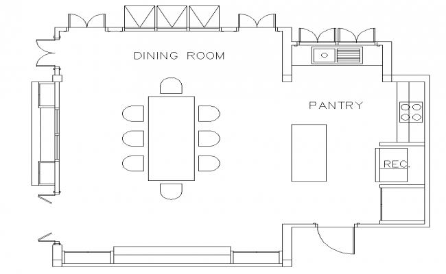 Floor plan of bungalow with ground plus one floor dwg file - Cadbull