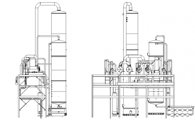 Distillery plan detail