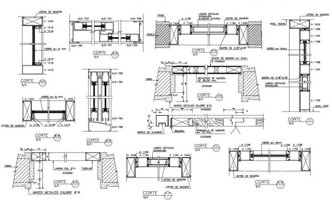 Hinged door of wood sheet plan - Cadbull