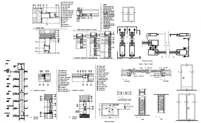 Rectangle Window Elevation Block Drawing Details Dwg File Cadbull   Doors And Windows Plan Section Elevation Drawing  Sat Dec 2019 07 25 36 