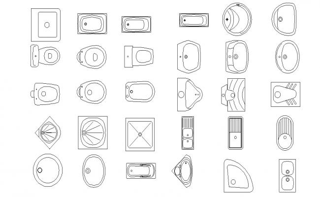 Squat toilet sheet and flush tank blocks drawing details dwg file - Cadbull