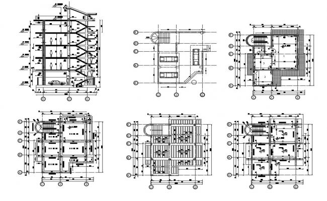 Residential Apartment Plan DWG File - Cadbull